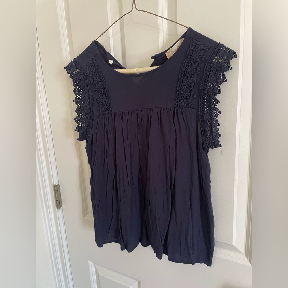 Navy Blue Shirt